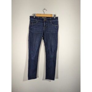 Democracy Womens Blue Skinny Ab Technology Jeans Sz 6 Capsule Everyday Casual